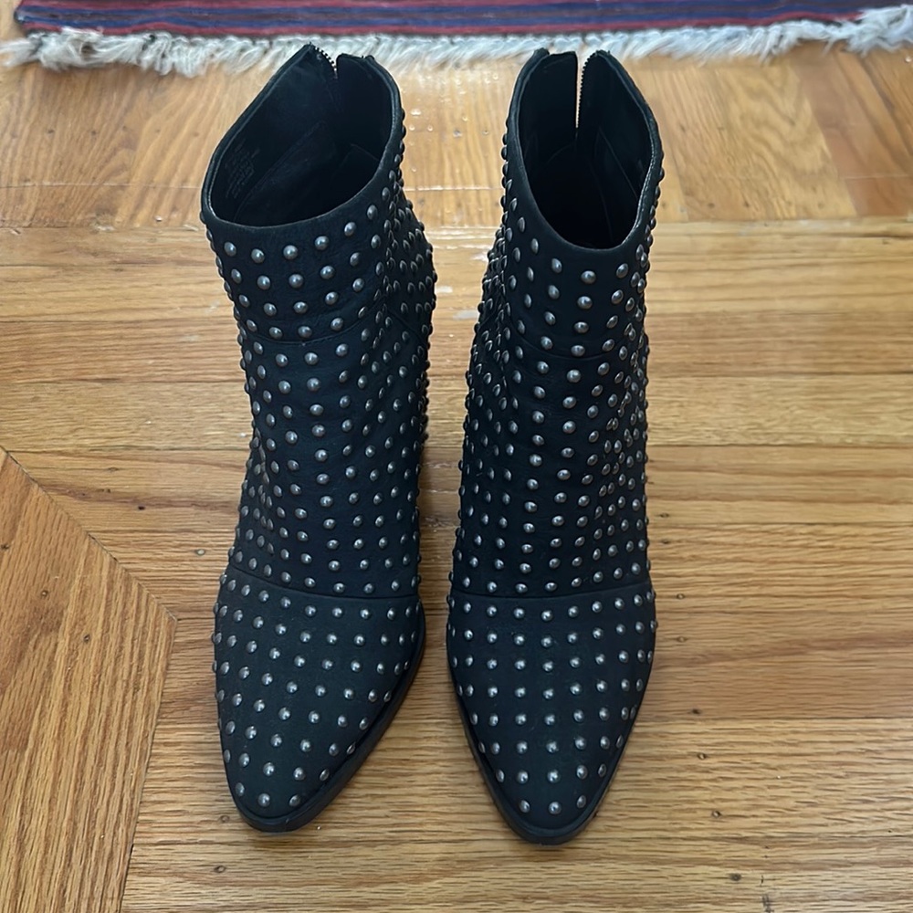 Studded booties